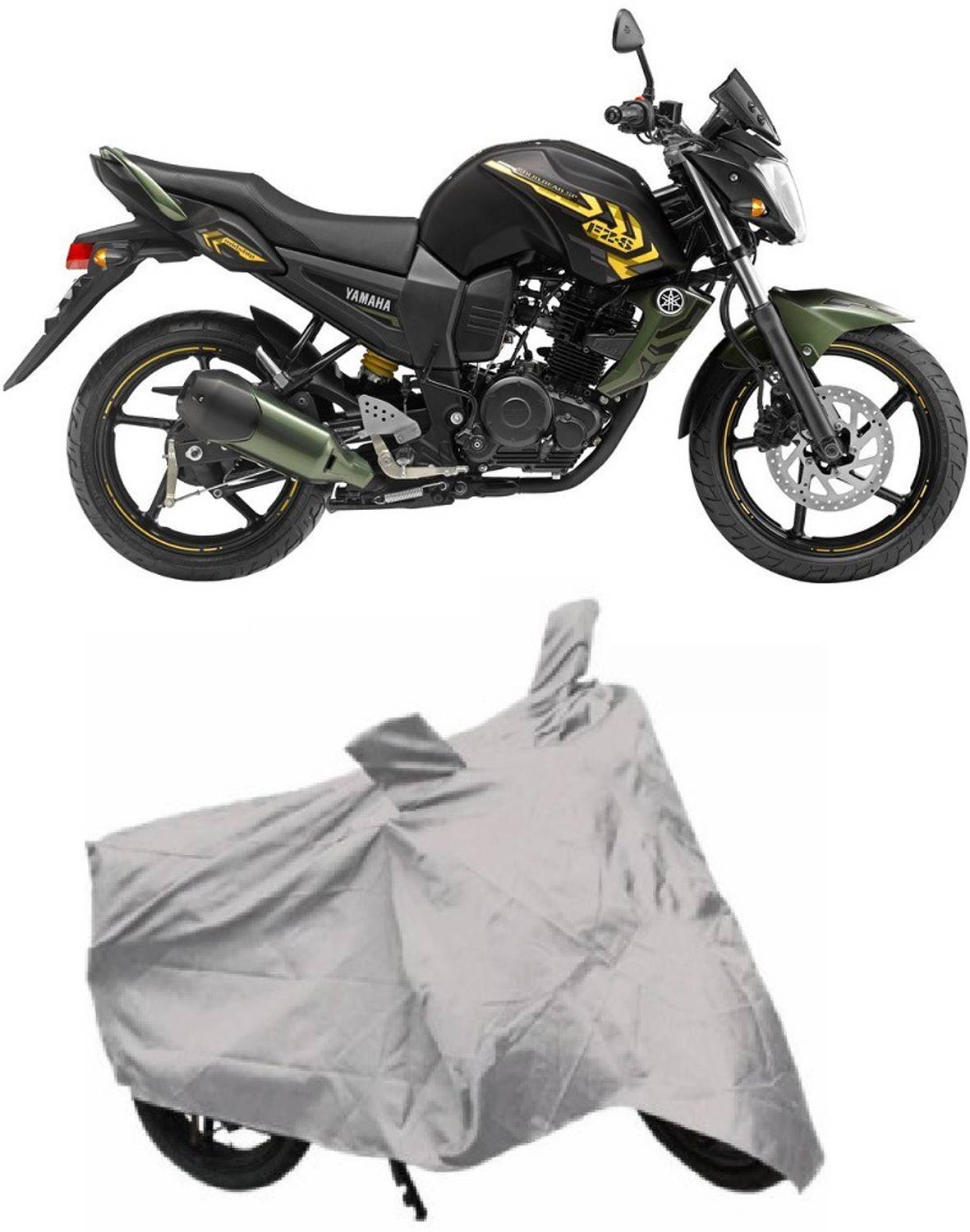 ACCESSOREEZ Two Wheeler Cover for Yamaha