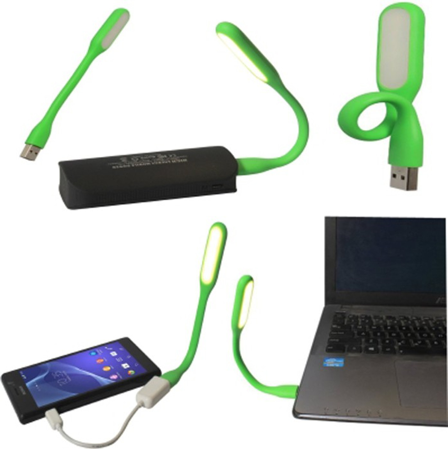 Image of AutoKraftZ Mini Portable Designer Universal Set of 5 USBL5-006 Led Light