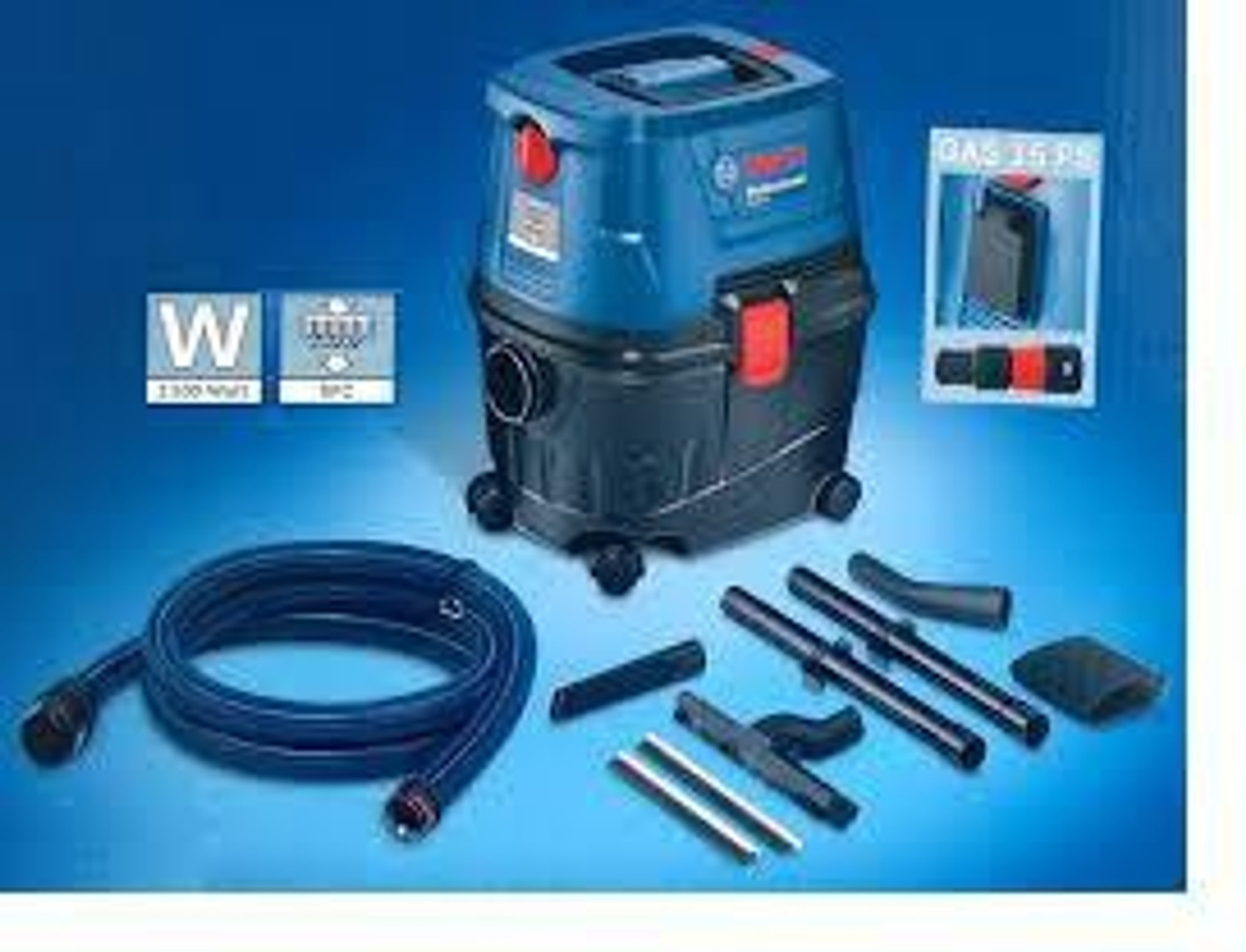 Image of BOSCH Gas 15 /Gas Ps Wet & Dry Vacuum Cleaner