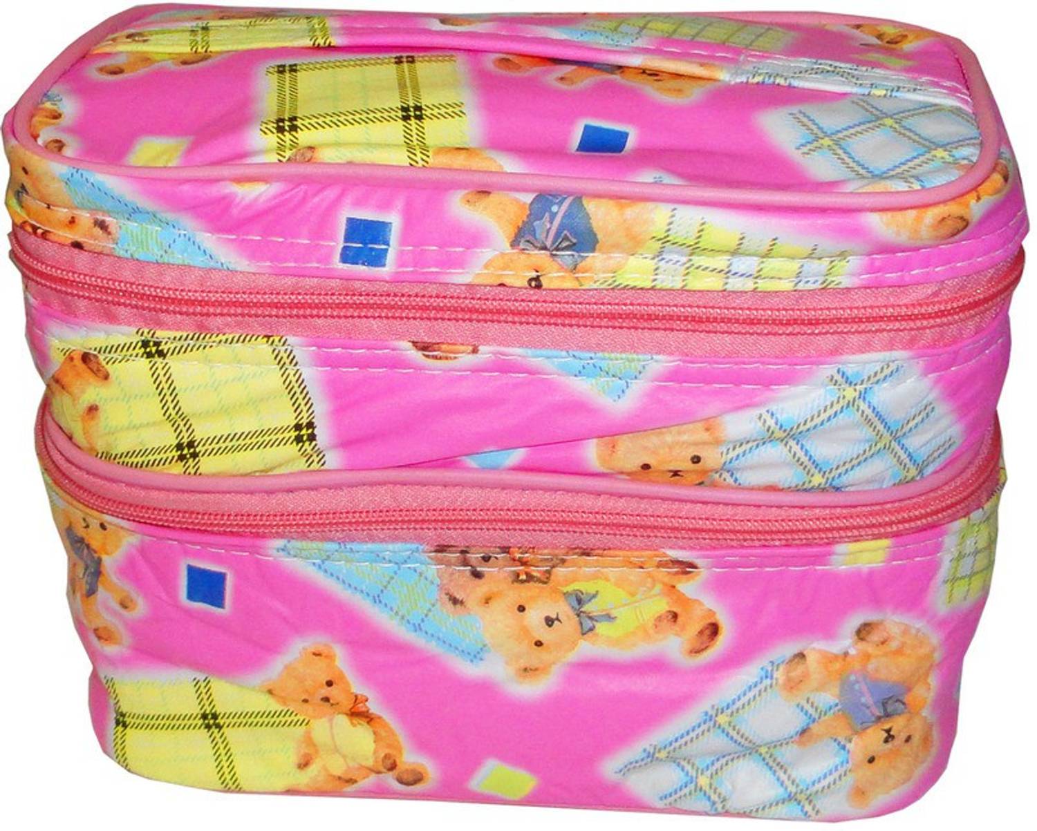 atorakushon Double decker cosmetic Jewellery Makeup Toiletry Bag Storage Case Vanity Box