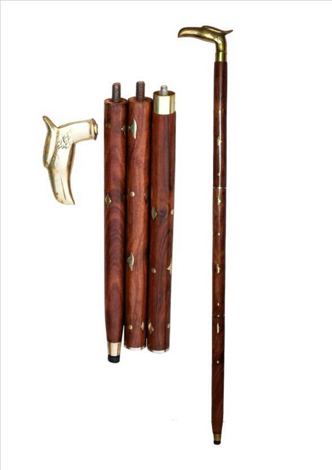 Alishba wooden walking Walking Stick