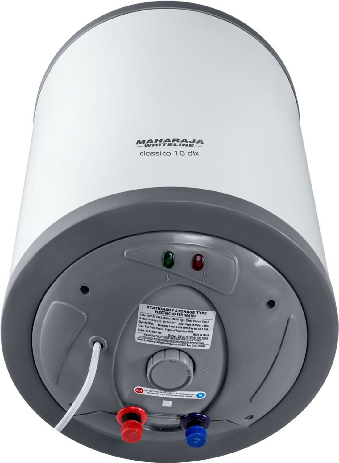 Image of MAHARAJA WHITELINE Classico DLX 10 L Storage Water Geyser