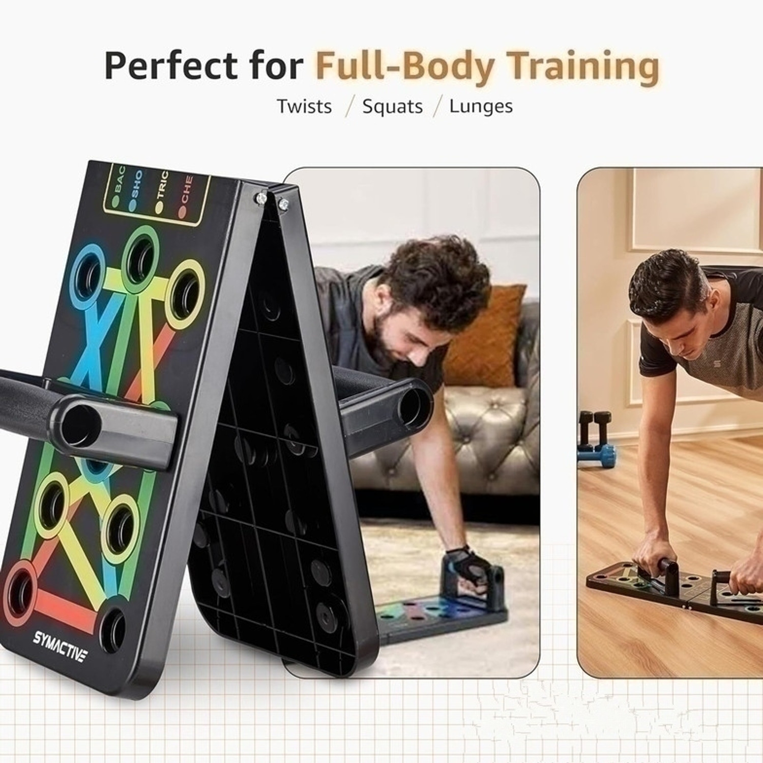 Image of JIM Foldable Muscle Rack for Compact Home Gym Setup Ab Exerciser