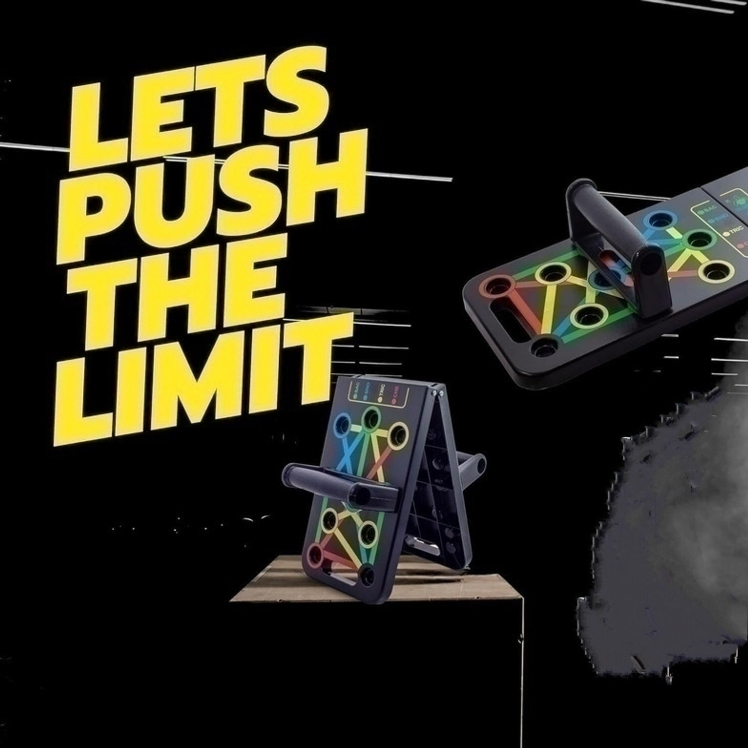 Image of JIM Foldable Muscle Rack for Compact Home Gym Setup Ab Exerciser