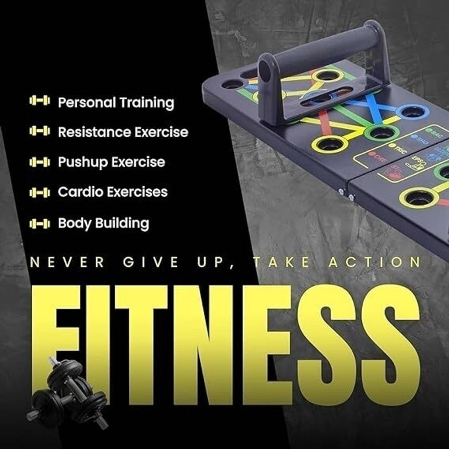gim Portable Multi-Function Pushup Board - Image 5