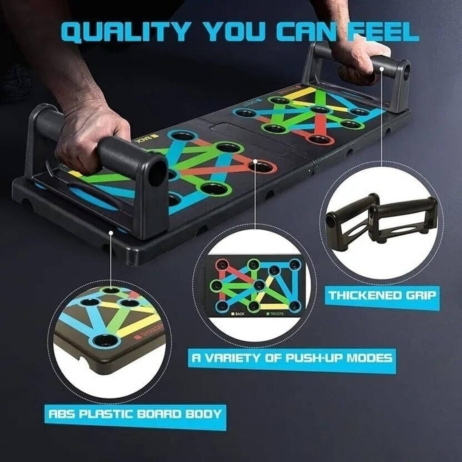 gim Portable Multi-Function Pushup Board - Image 2