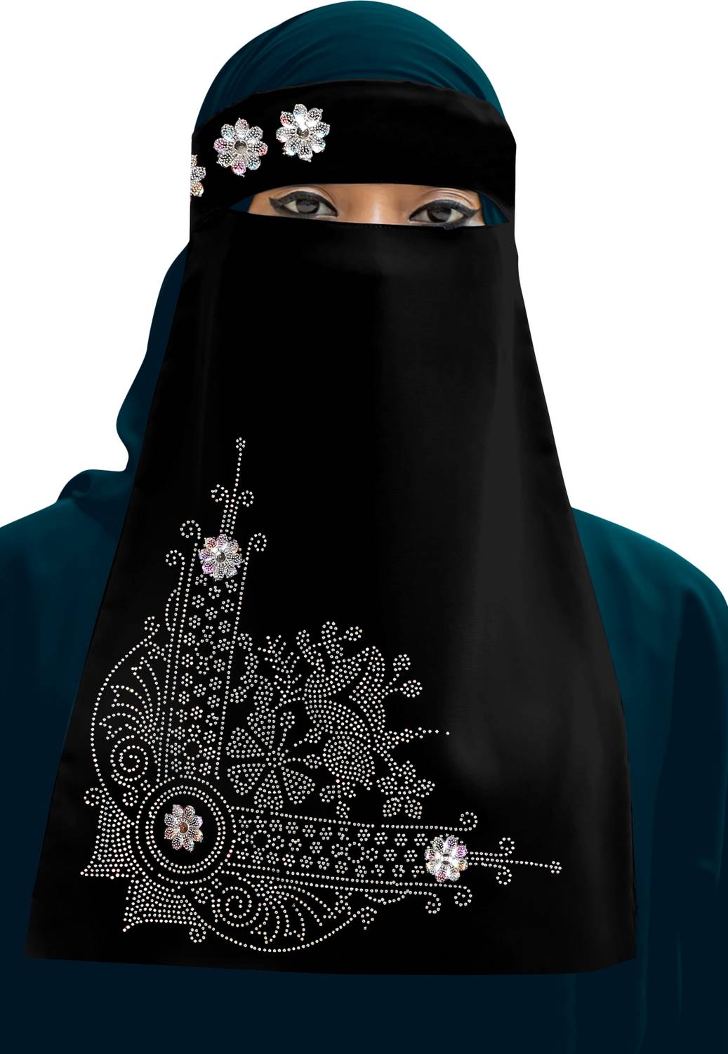 aliniqab Chiffon Abaya