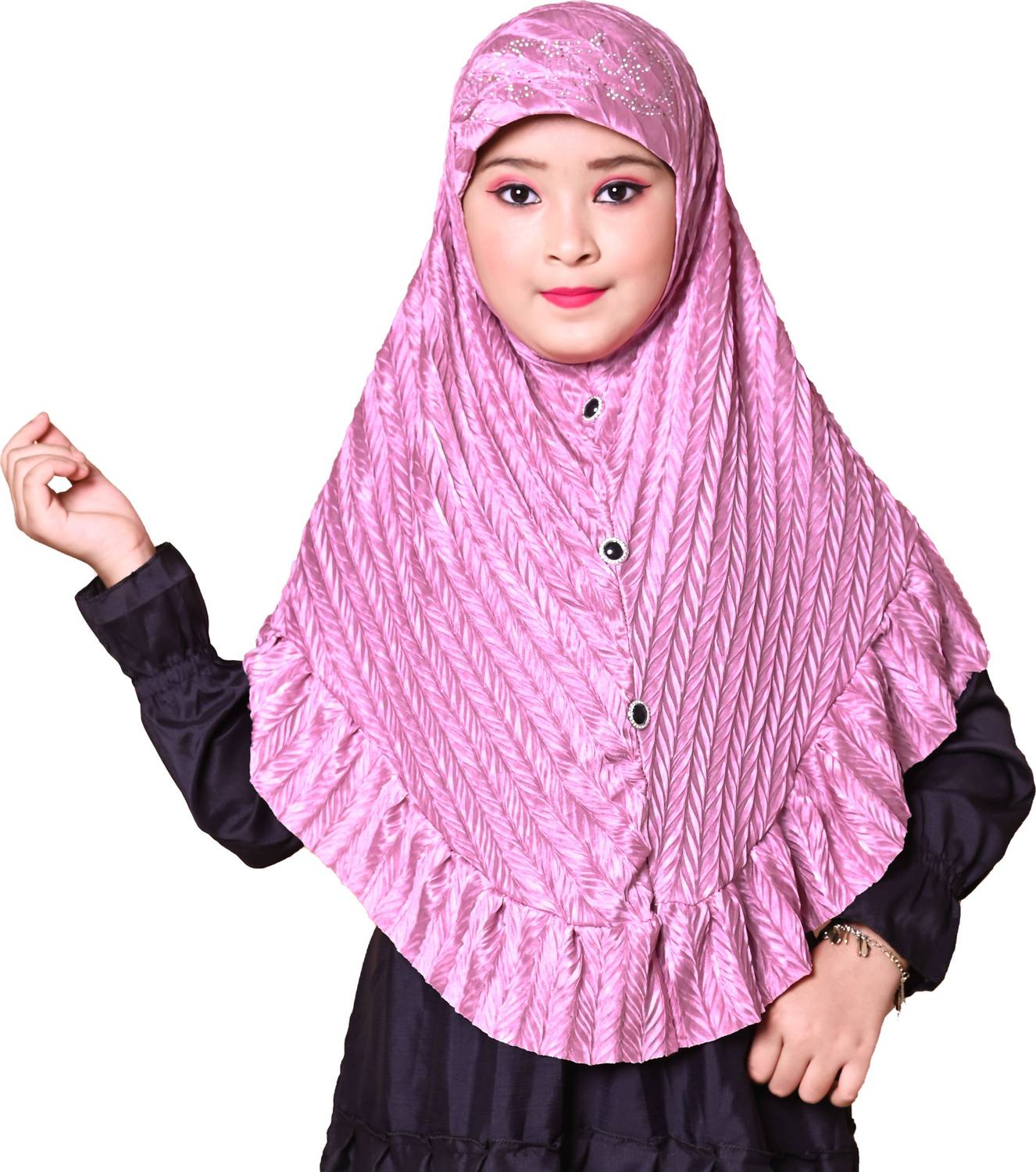 AFIYAH Cotton Silk Naqab With Hijab