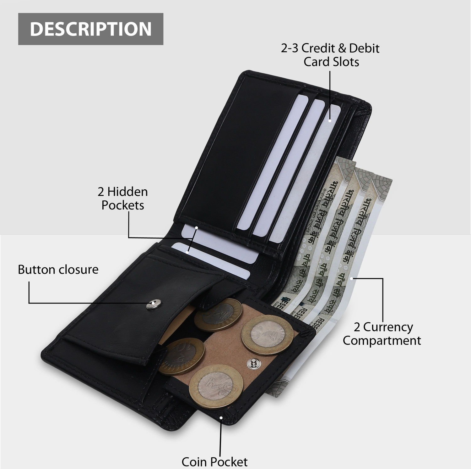 Image of PROVOGUE Wallet & Belt Combo