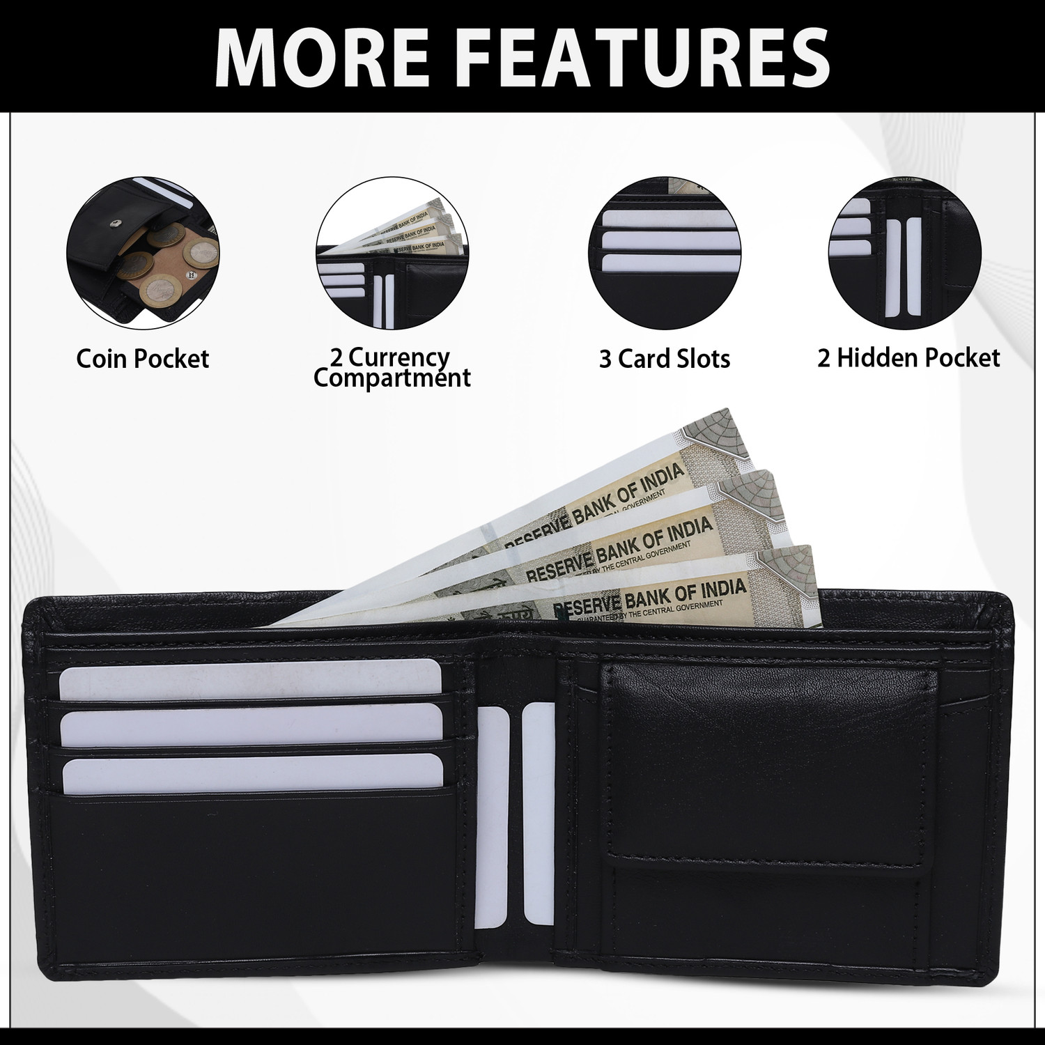 Image of PROVOGUE Wallet & Belt Combo