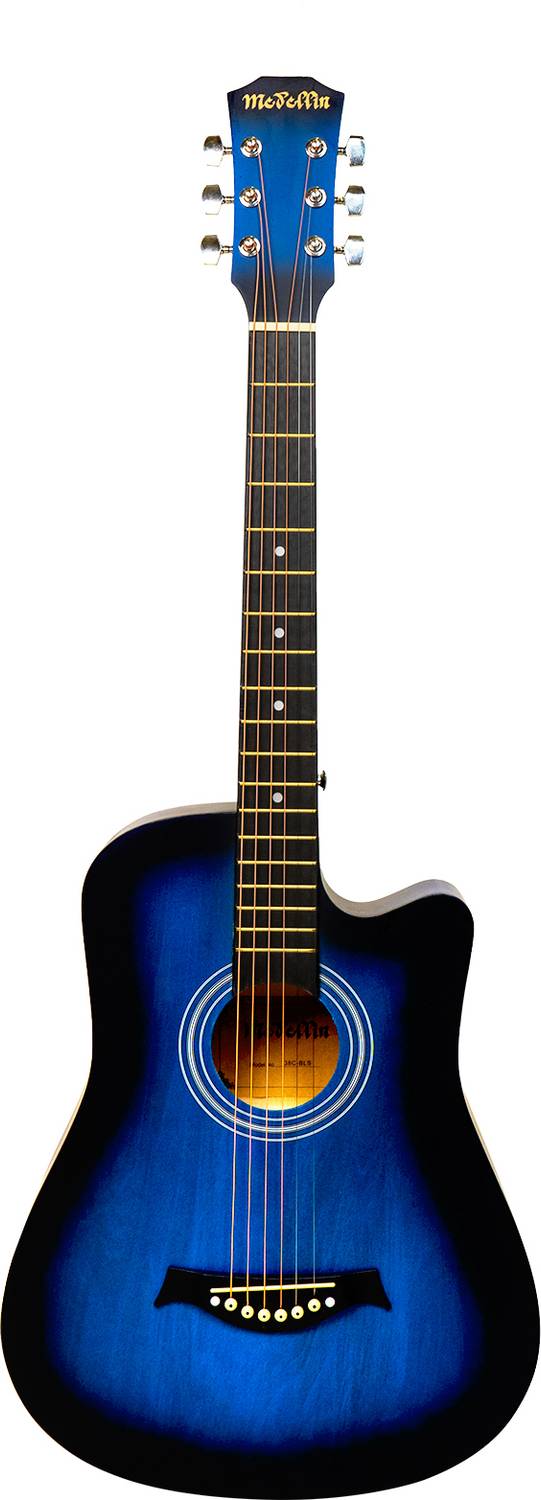 Medellin 38” Matt Acoustic Guitar - Image 1