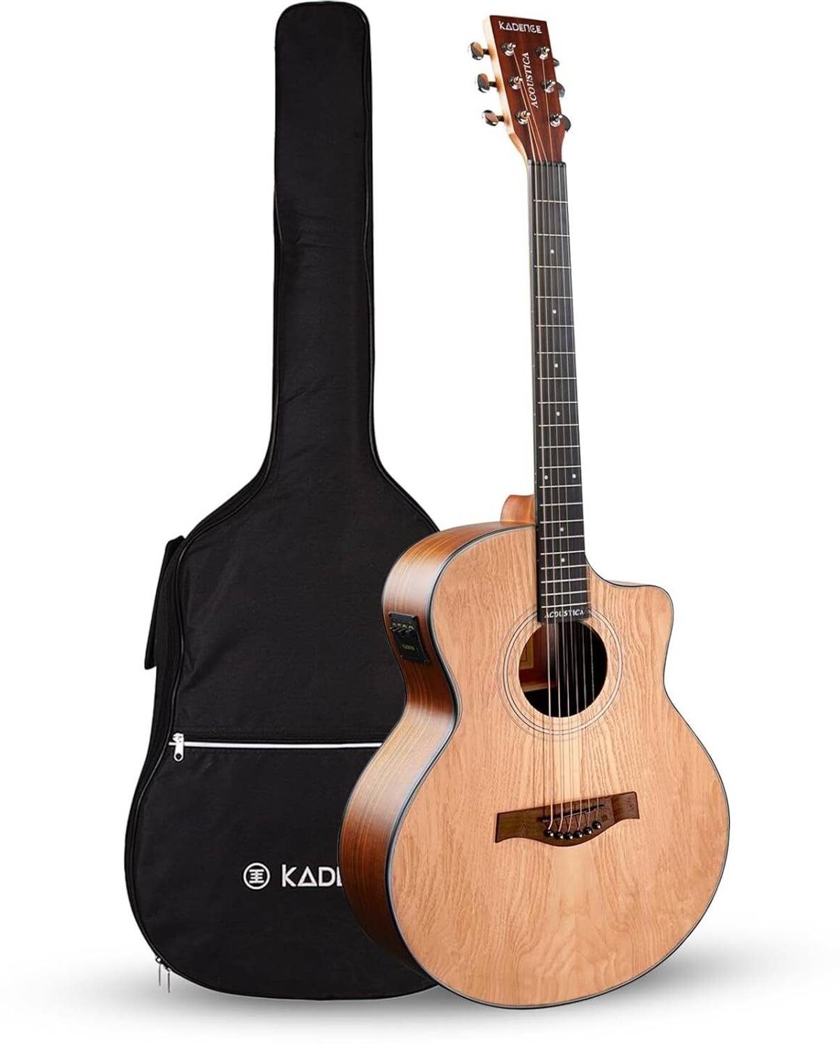 KADENCE Acoustica Grand Auditorium Semi-Acoustic Guitar with EQ