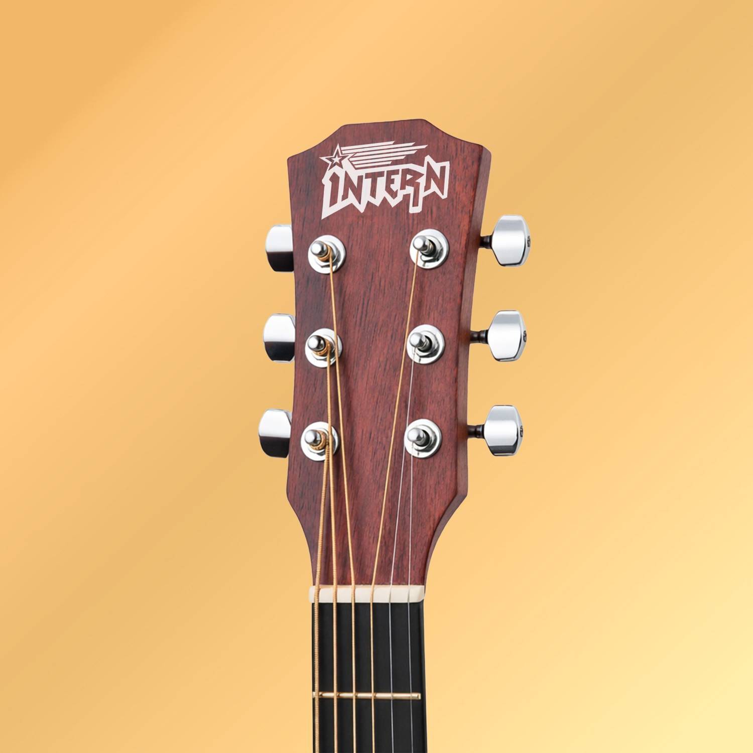intern INT-41C-NT 41 inch Acoustic Guitar - Image 4