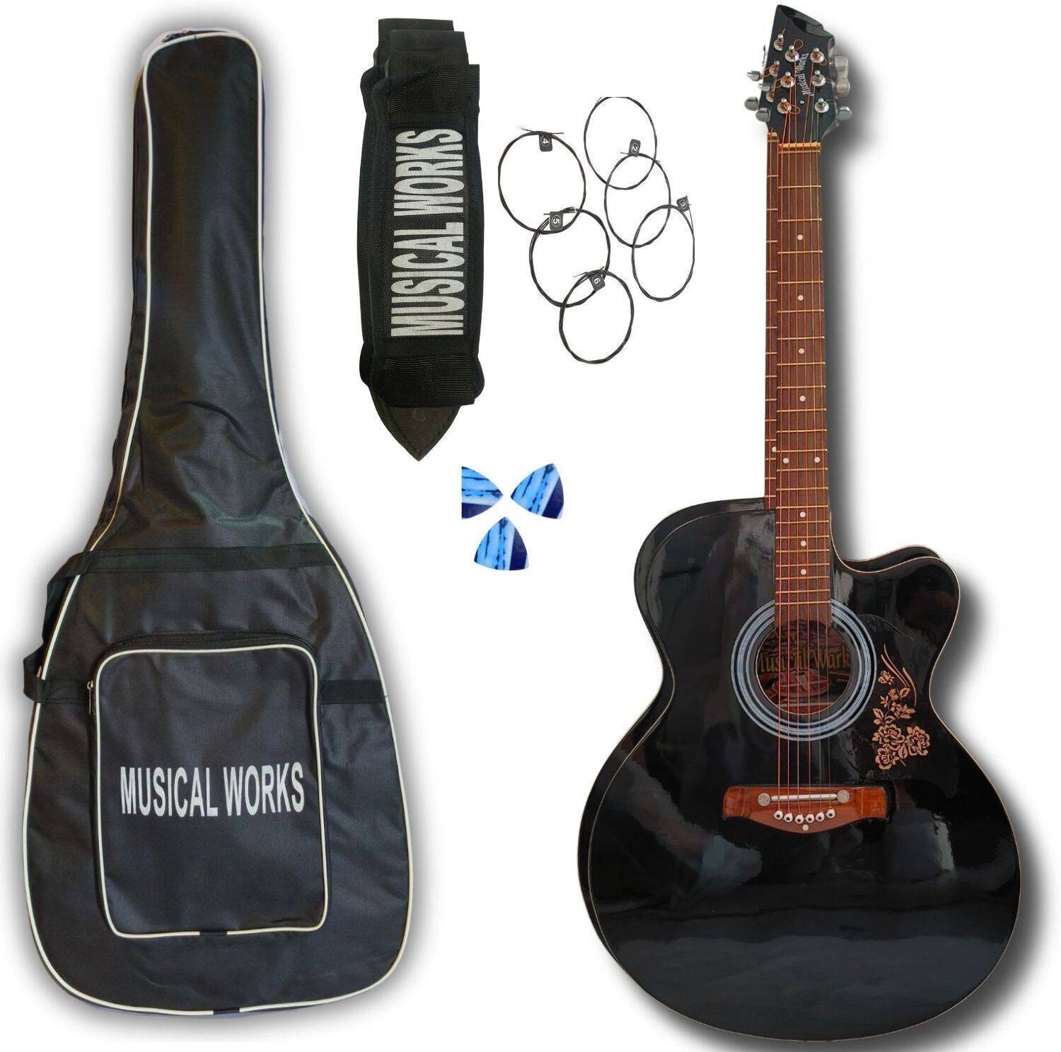 musical works SAB-GUITAR-04 Acoustic Guitar Tonewood Rosewood Rig