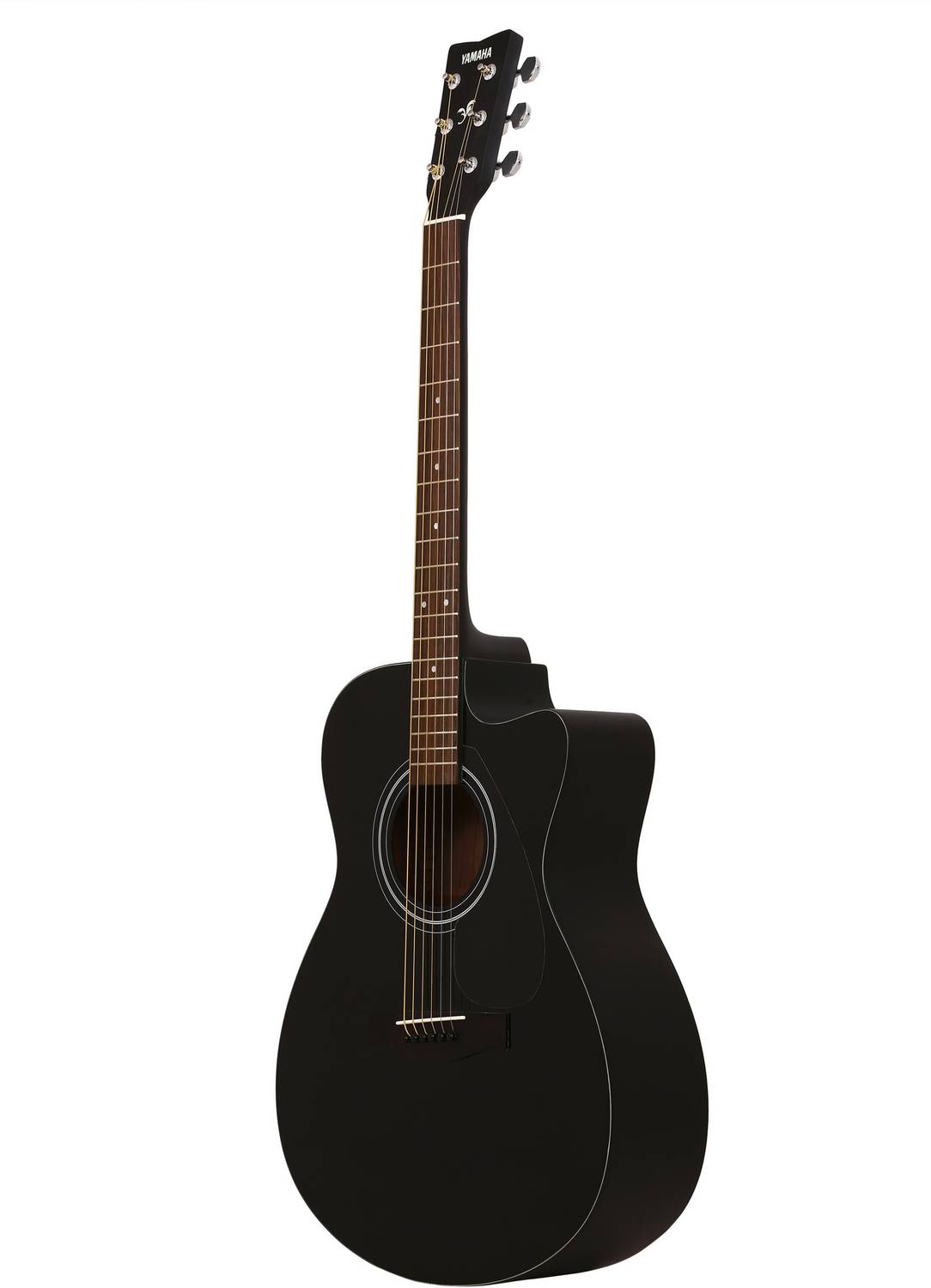 YAMAHA FSX80CBL Semi-acoustic Guitar - Image 4