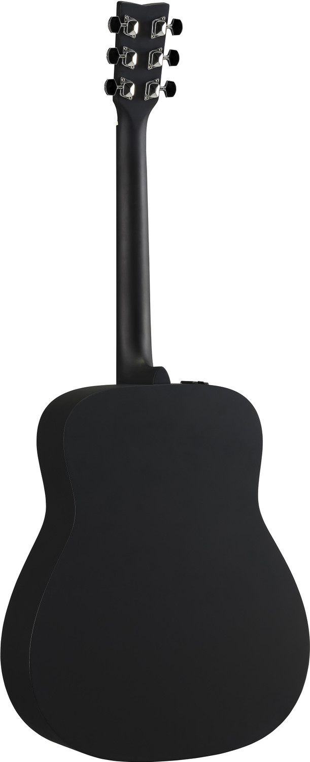 Image of YAMAHA FX280 / /Black Semi-acoustic Guitar Solid Wood Rosewood Right Hand Orientation