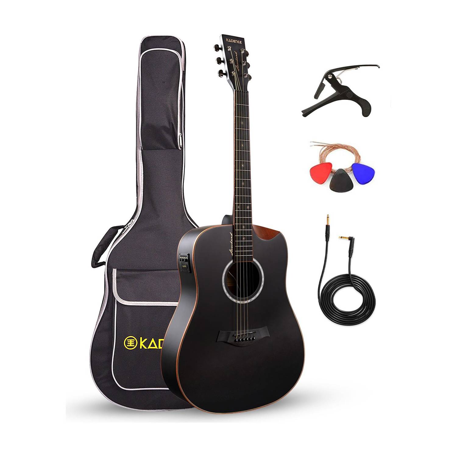 KADENCE KAD-SH-04 Semi Acoustic Guitar - Image 1