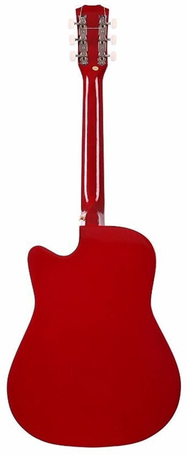 Juarez JRZ38C/RED Acoustic Guitar Linden Wood Ebony Right Hand