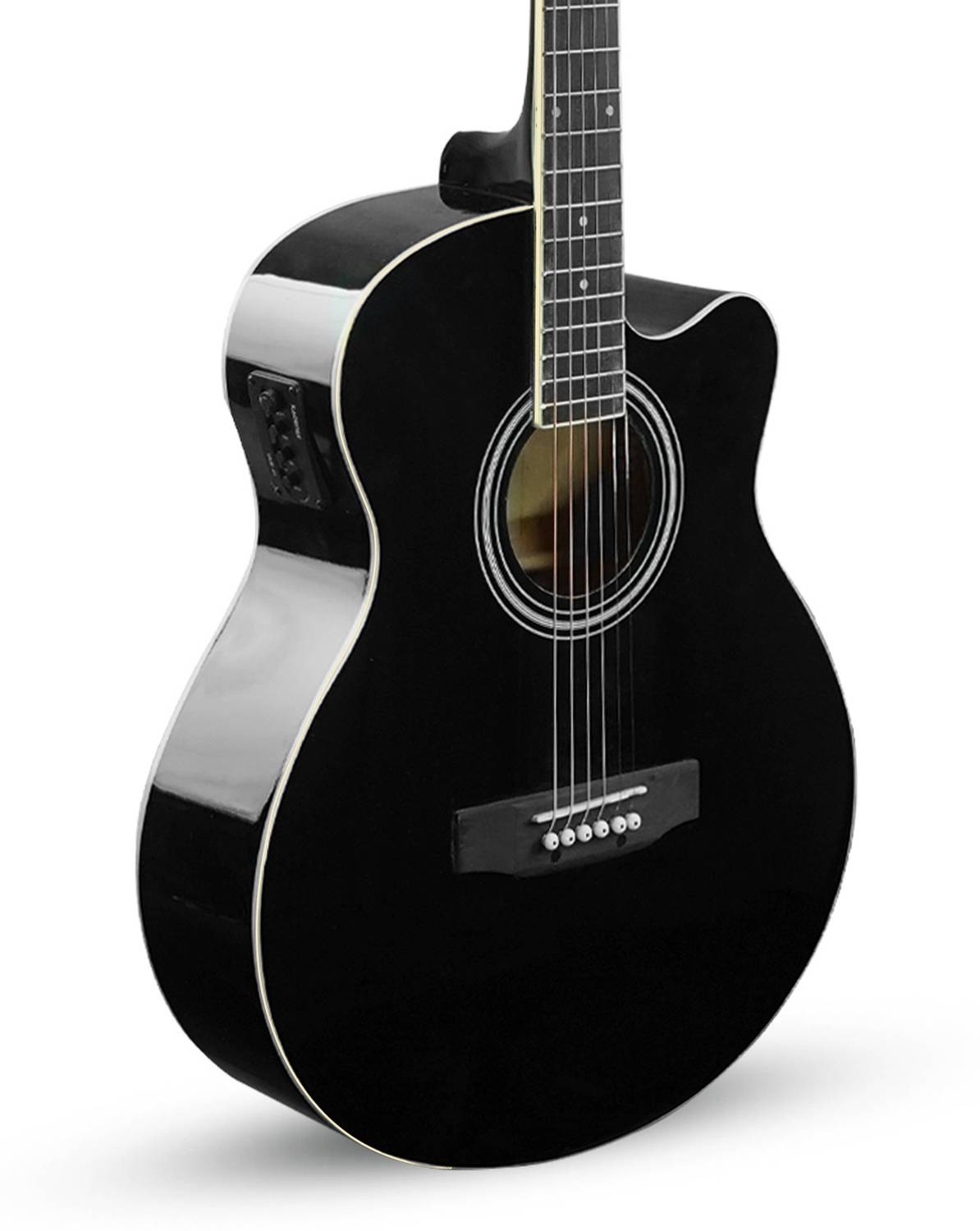 KADENCE KAD-BLK-EQ-C Acoustic Guitar Spruce Rosewood - Image 3