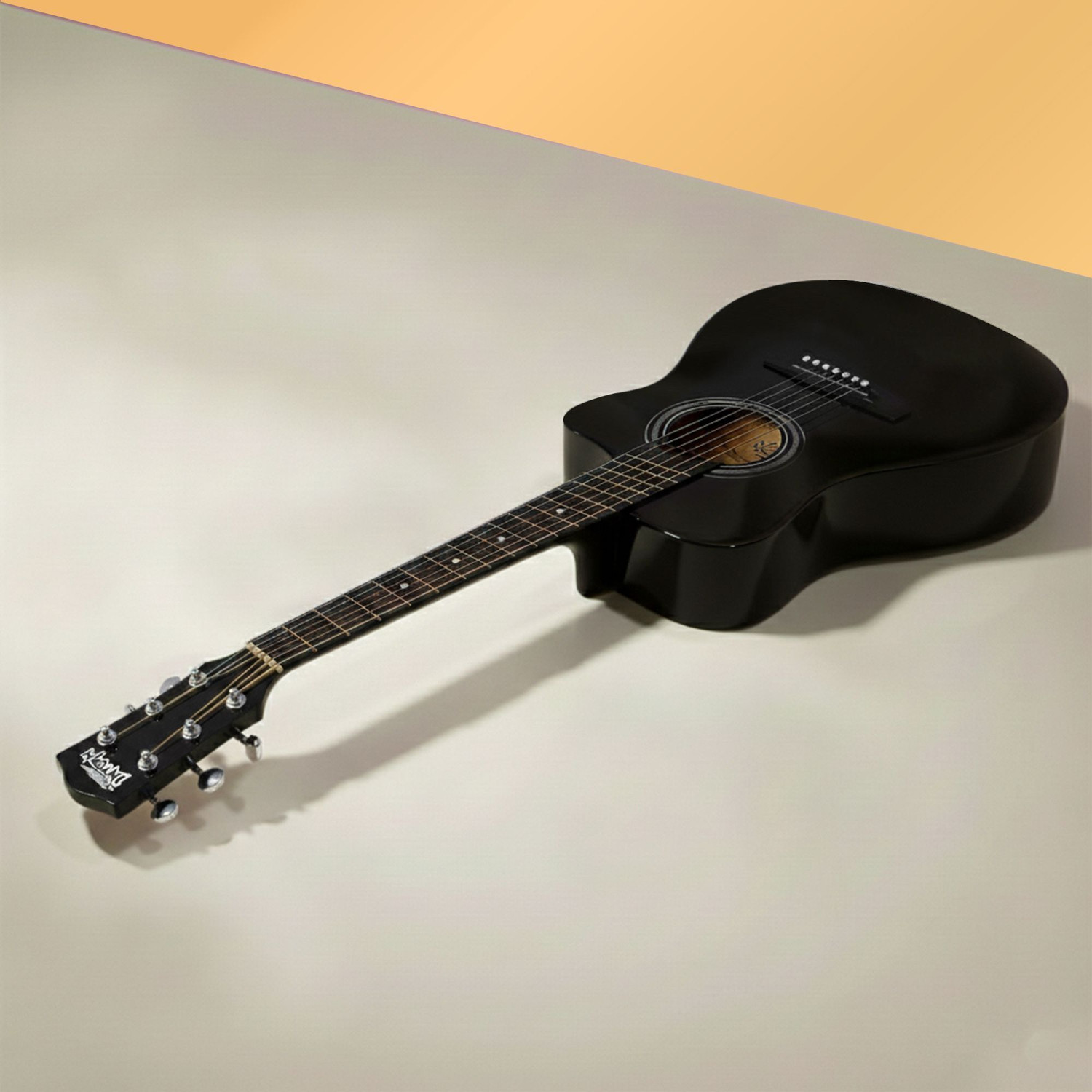 Image of intern INT-41C-BK | 41 inch Acoustic Guitar Rosewood, Meranti Basswood Right Hand Orientation