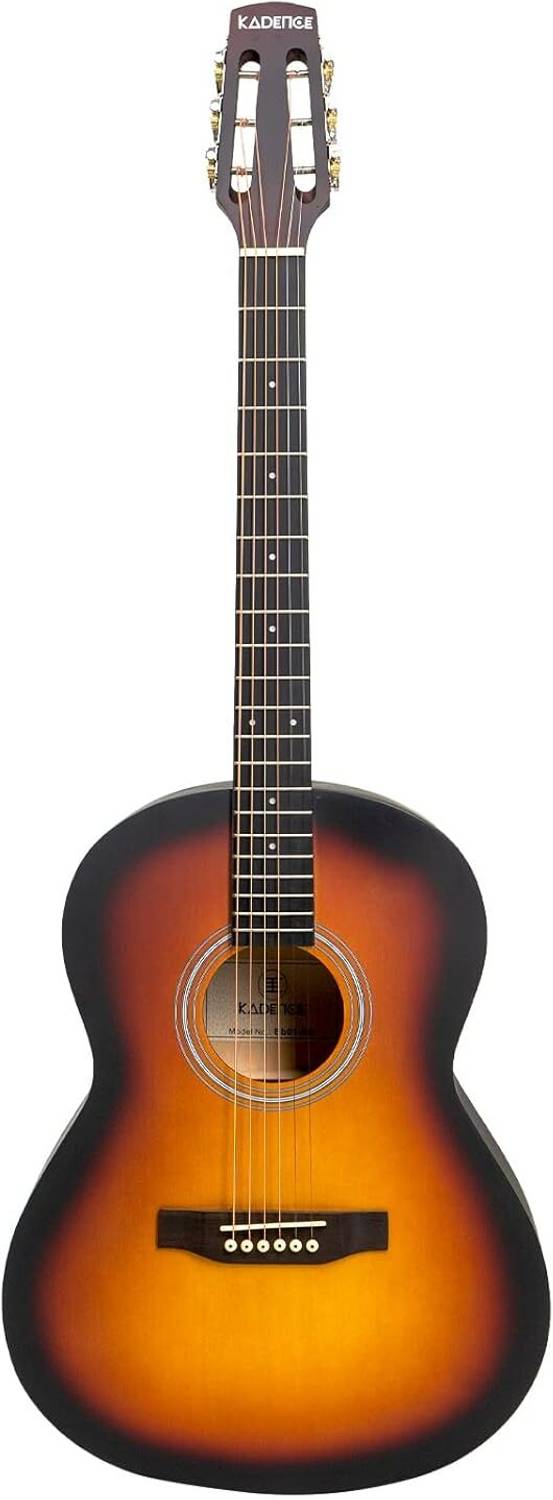 KADENCE BB01 Dreadnought Acoustic Guitar, Sunburst - Image 4