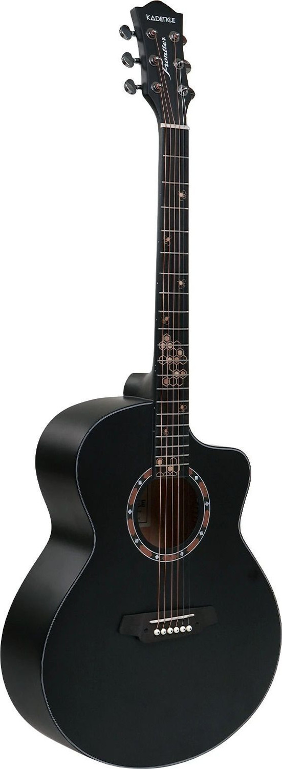 Image of KADENCE KFR77BK-N (with Online Classes) Acoustic Guitar Spruce Spruce Right Hand Orientation