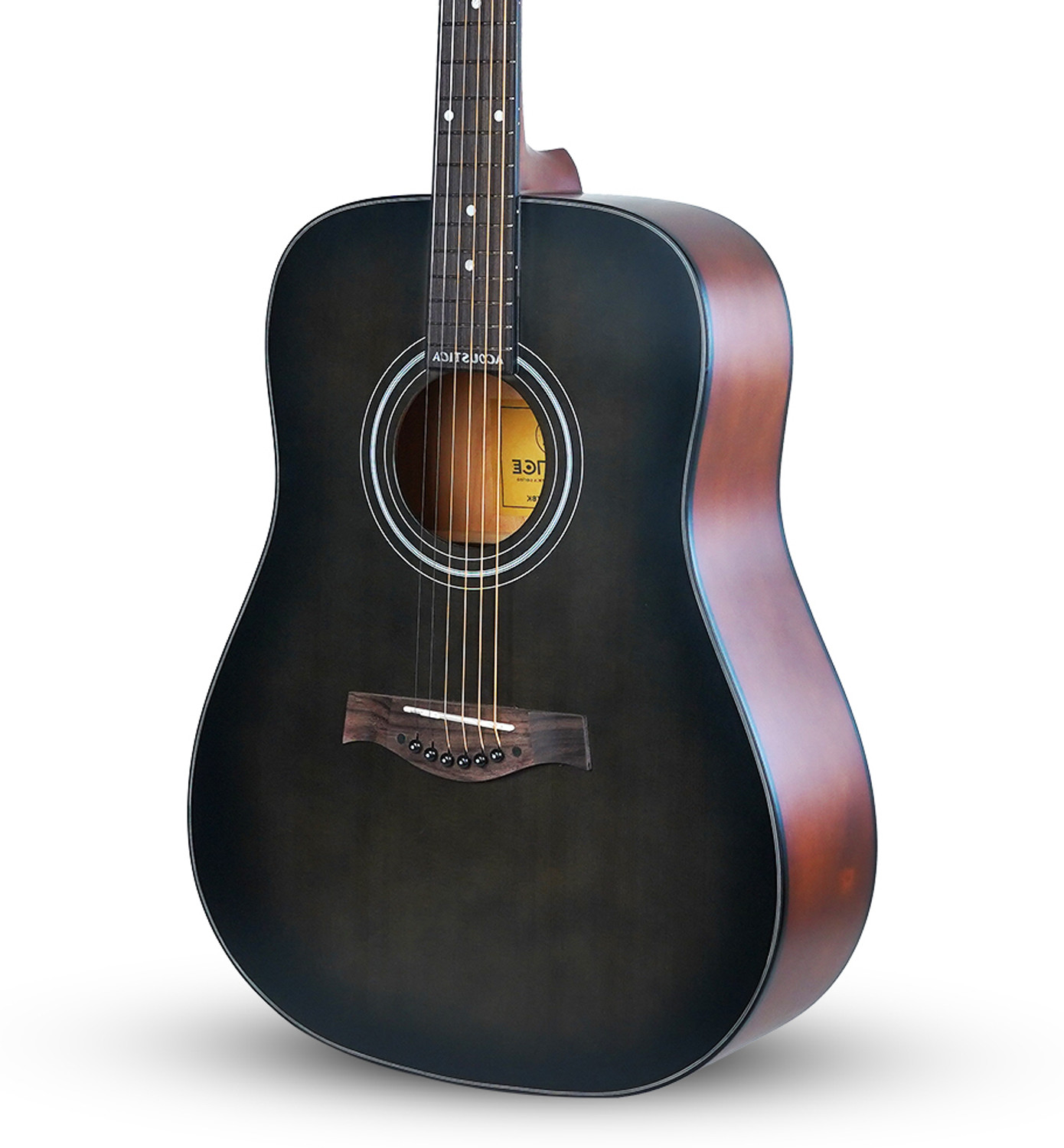 Image of KADENCE KAD-A-281TBK Acoustic Guitar Rosewood Rosewood Right Hand Orientation