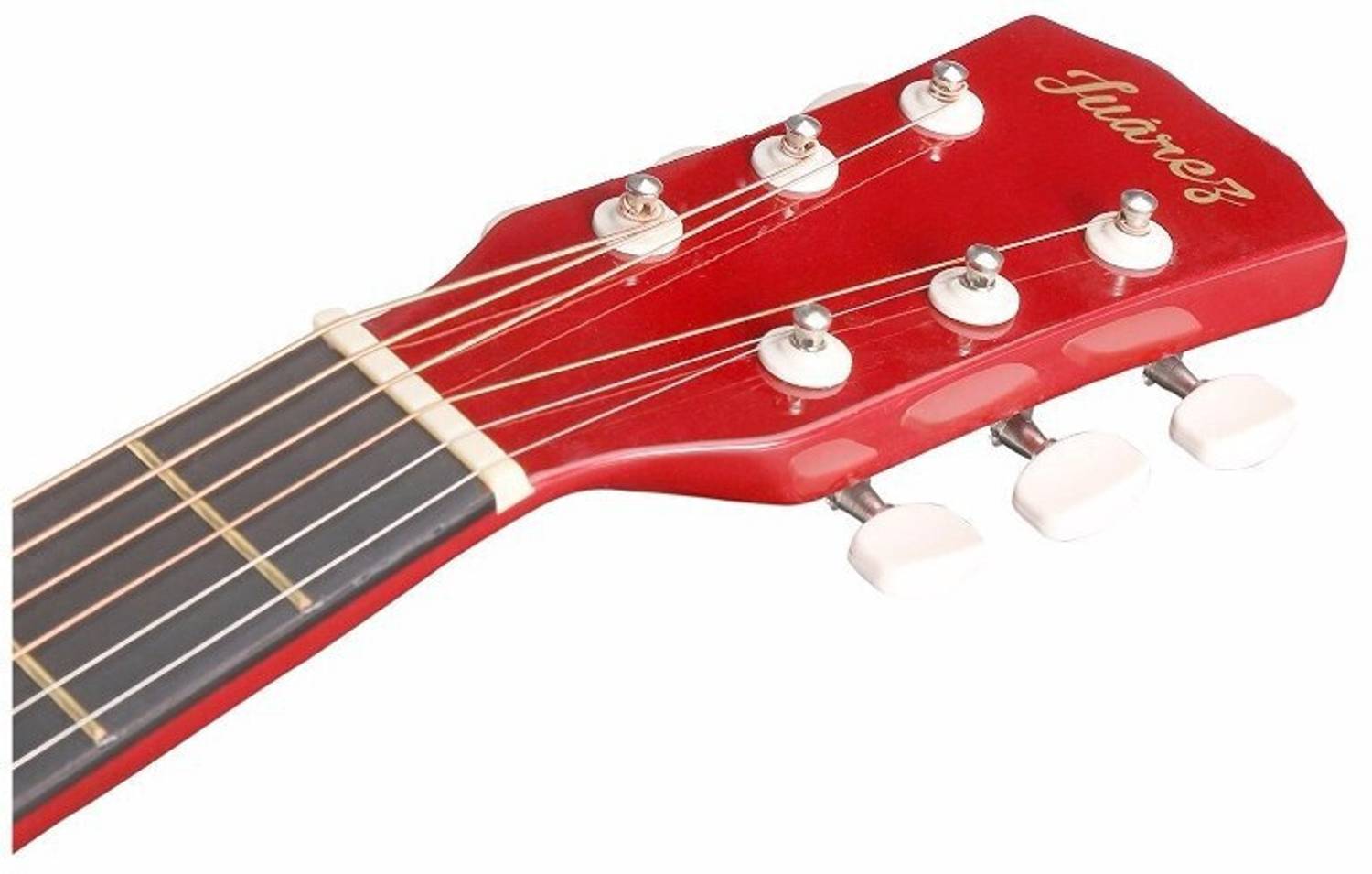 Juarez JRZ38C/RED Acoustic Guitar Linden Wood Ebony Right Hand