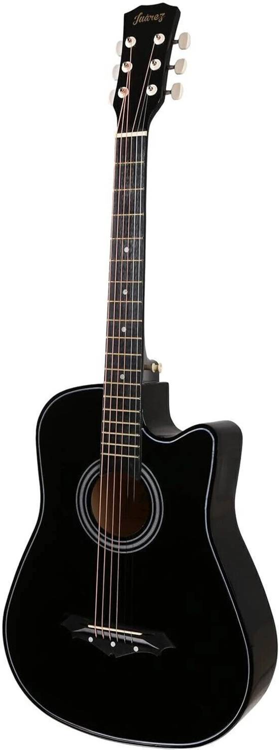 Juarez JRZ38C/BK Acoustic Guitar Linden Wood - Image 2