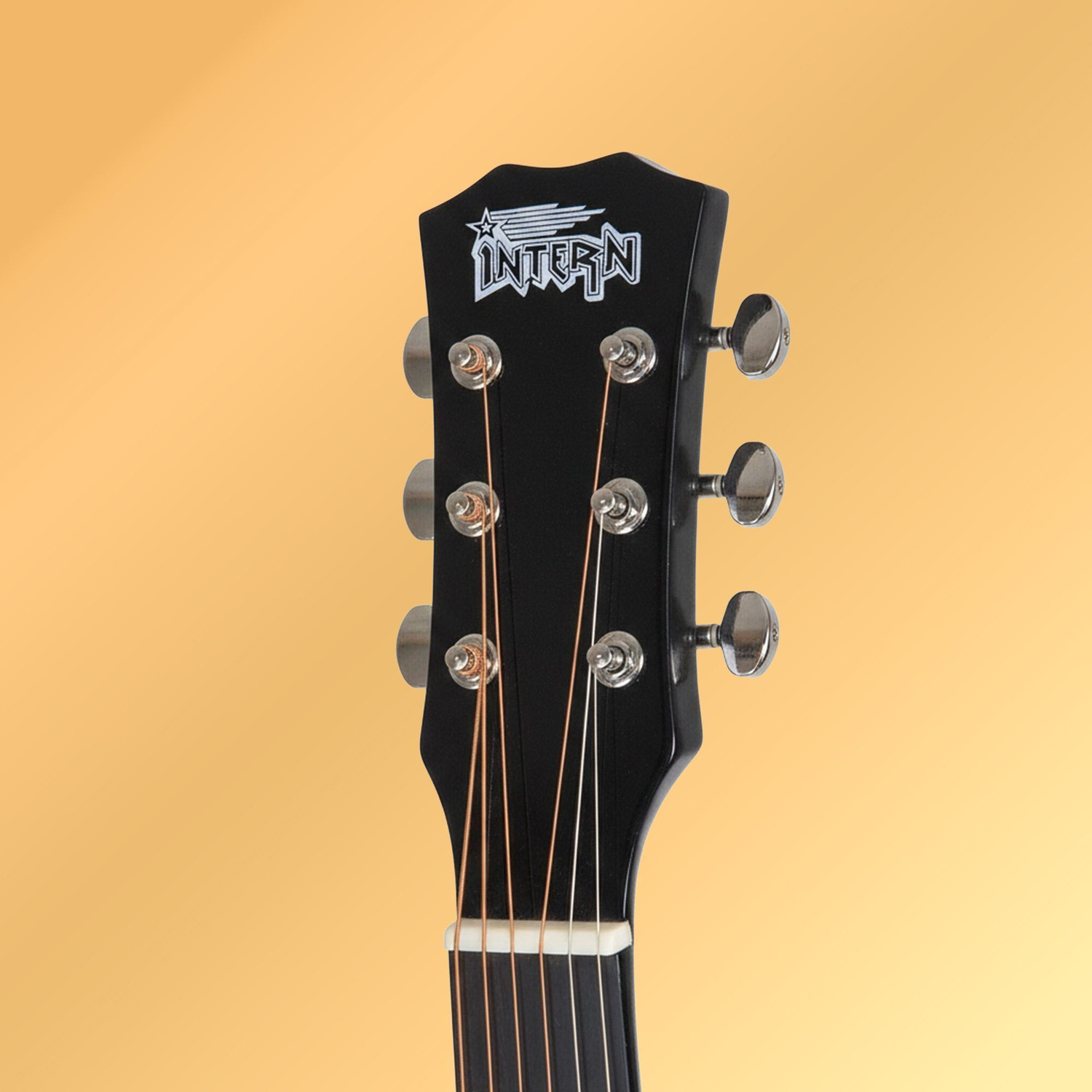 Image of intern INT-41C-BK | 41 inch Acoustic Guitar Rosewood, Meranti Basswood Right Hand Orientation