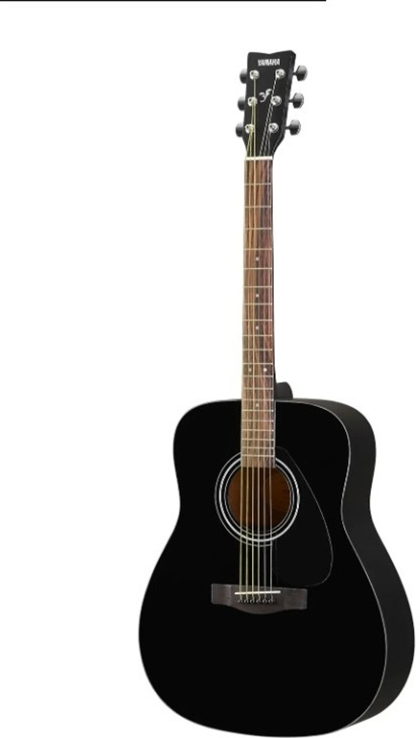 Image of YAMAHA F280 / /Black Acoustic Guitar Solid Wood Rosewood Right Hand Orientation
