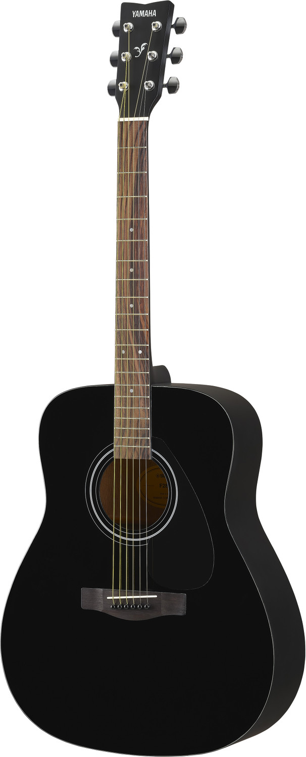 Image of YAMAHA F280 / /Black Acoustic Guitar Solid Wood Rosewood Right Hand Orientation