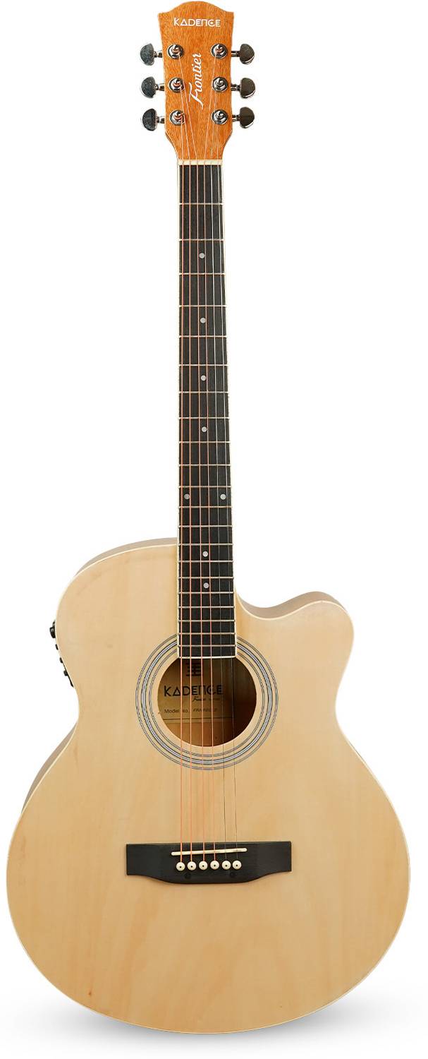 Kadence KAD-FNTR-NAT-EQ-C Acoustic Guitar - Image 3