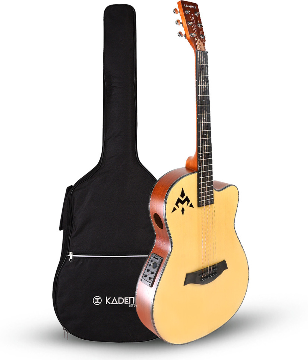Image of KADENCE A0F01EQ Acoustic Guitar Spruce Rosewood Right Hand Orientation