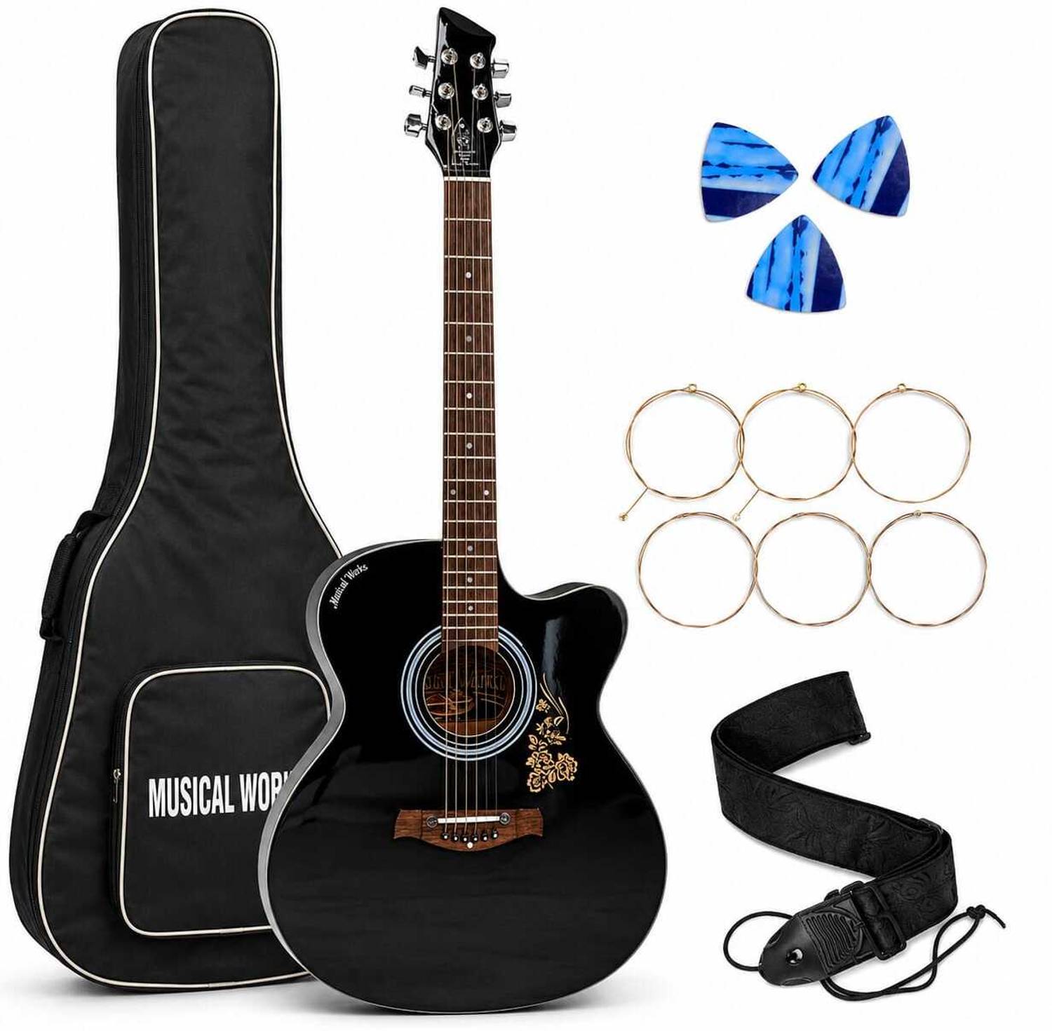 Musicall SAB-GUITAR-04 Acoustic Guitar - Image 2