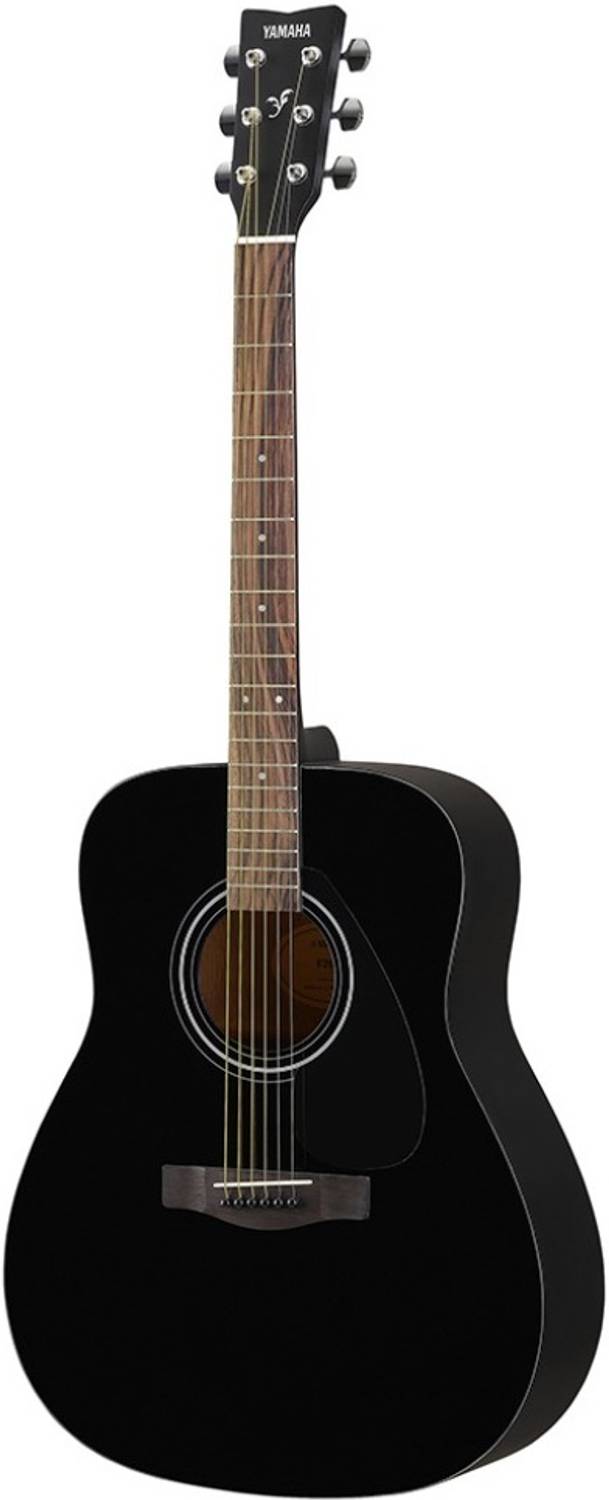 YAMAHA F280 Black Acoustic Guitar - Image 3