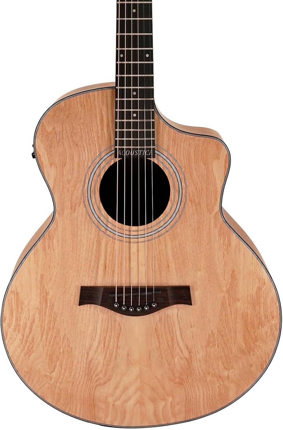 KADENCE A-06-EQ Acoustic Guitar Ash Rosewood Right Hand - Image 4