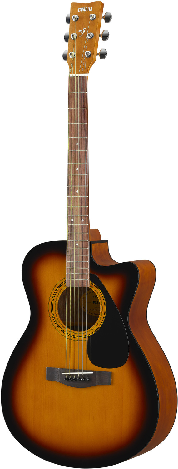 Image of YAMAHA FS80C / /TBS Acoustic Guitar Solid Wood Rosewood Right Hand Orientation