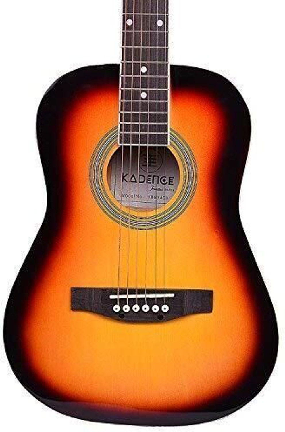 Image of KADENCE KAD-FNTR34-SUN-C1 Acoustic Guitar Linden Wood Rosewood Right Hand Orientation