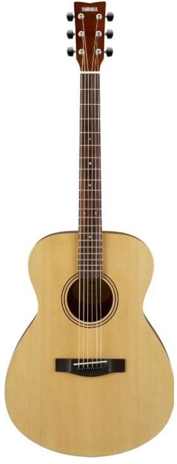 Image of YAMAHA FS400 NATURAL SATIN Acoustic Guitar Solid Wood Rosewood Right Hand Orientation (Brown)