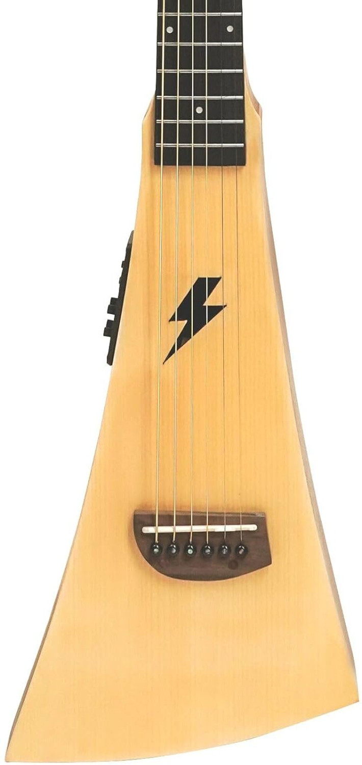 Image of KADENCE WNE01 Travel Guitar Mahogany Mahogany Right Hand Orientation