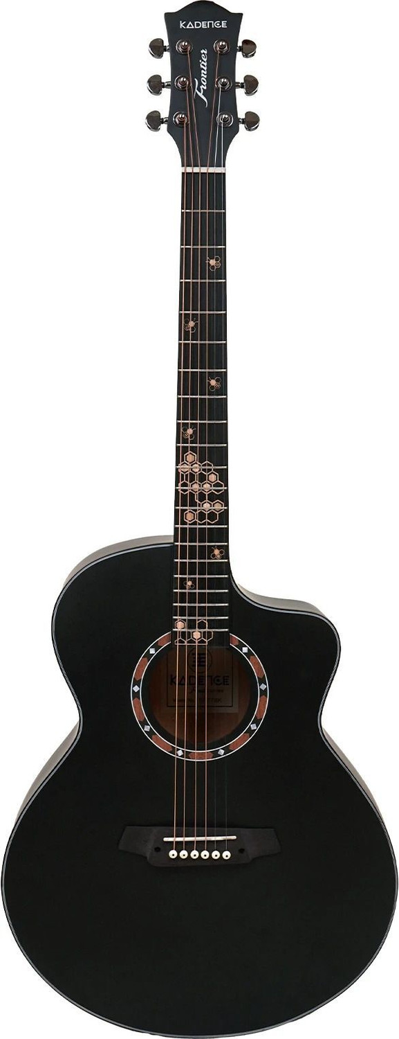Image of KADENCE KFR77BK-N (with Online Classes) Acoustic Guitar Spruce Spruce Right Hand Orientation