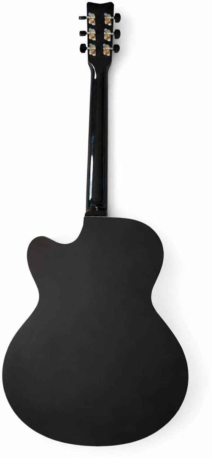 Image of RareTOW R.TOW-SHEEN BLACK-001 Full truss rod Acoustic Guitar Linden Wood Rosewood Right Hand Orientation