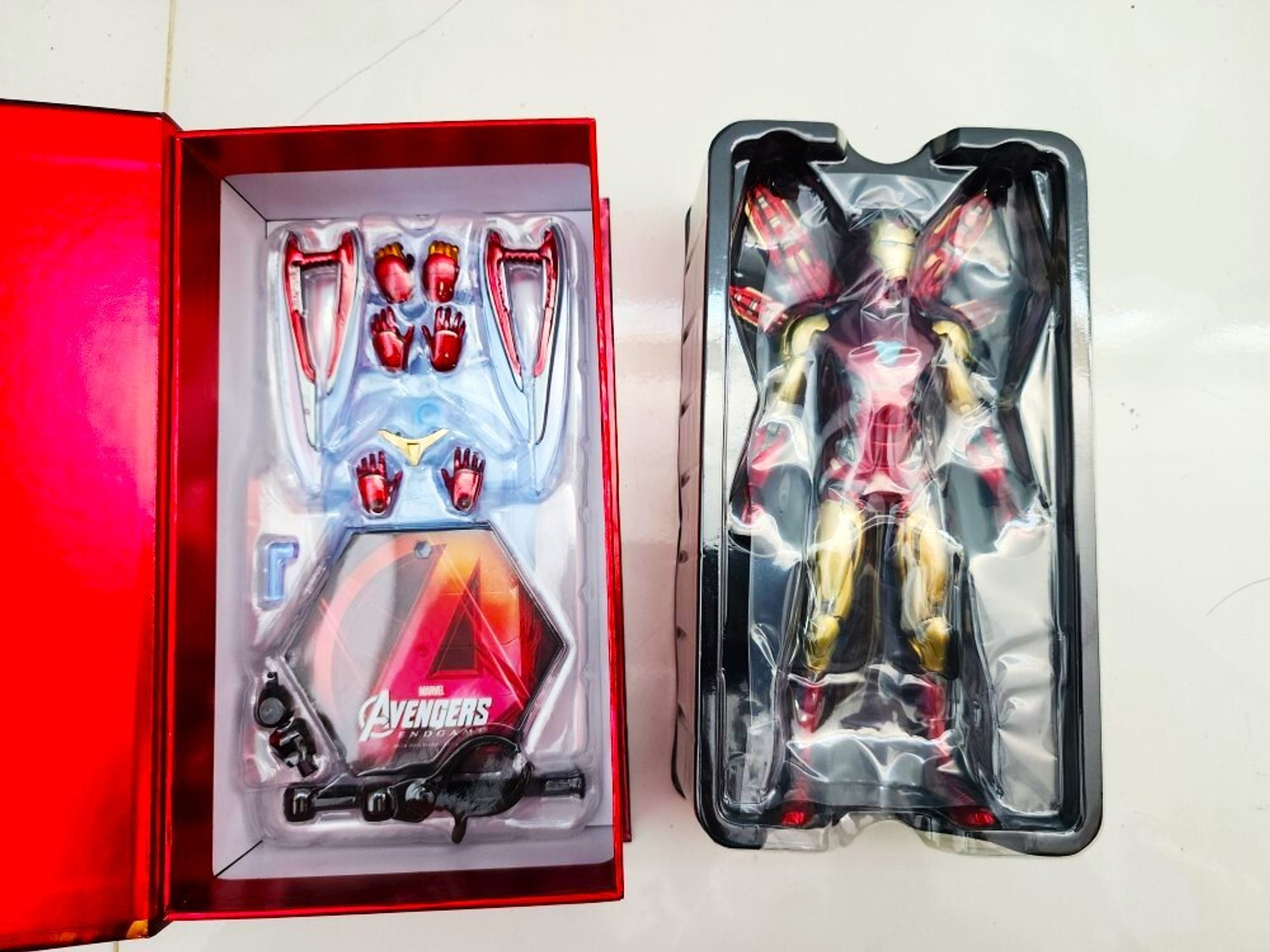 Image of Delite Legendary IRON MAN with Accessories ZD TOYS Avengers Action Figure Non LED Model