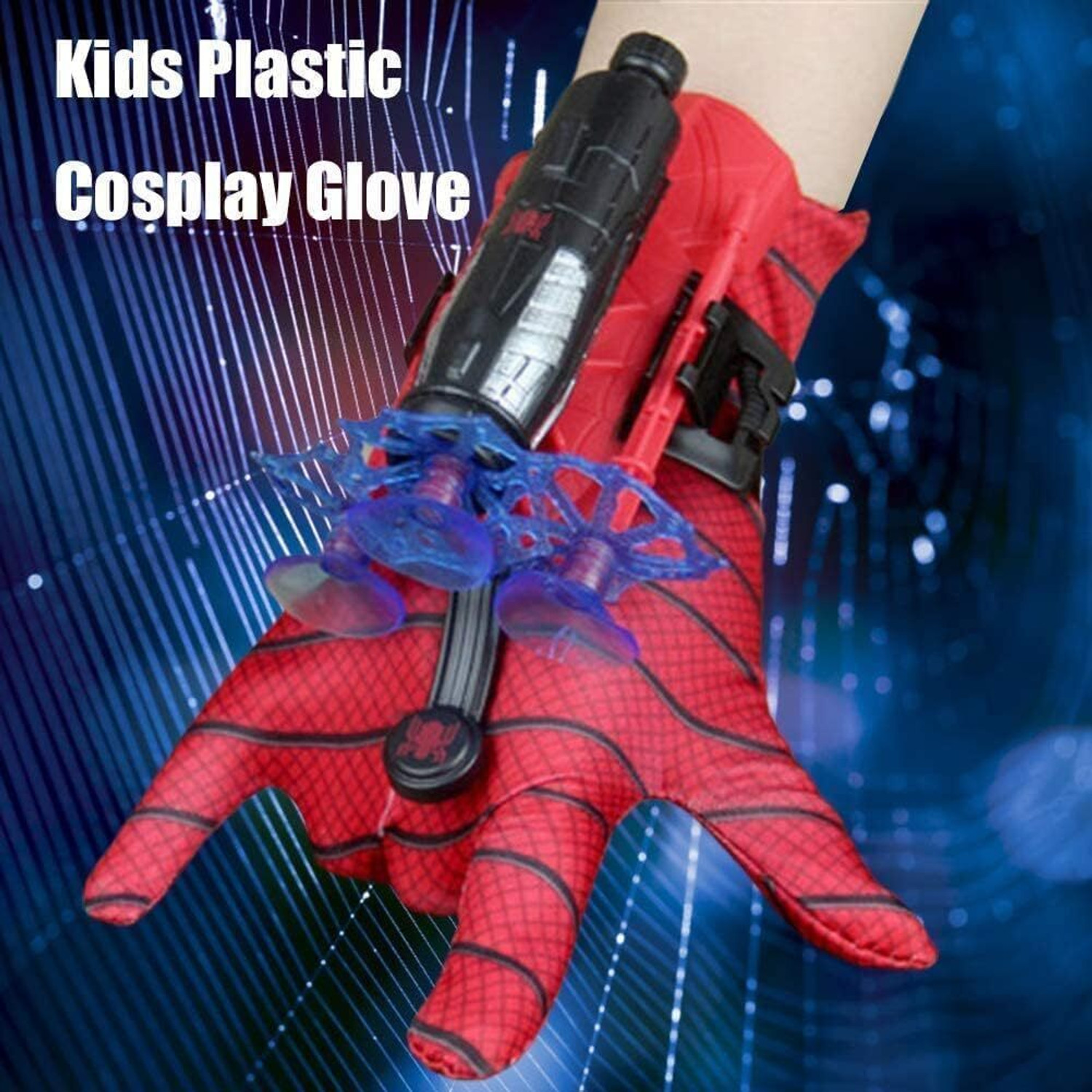 Image of XohnyStore Spider Launcher Glove Toy with Suction Bullets for Kids