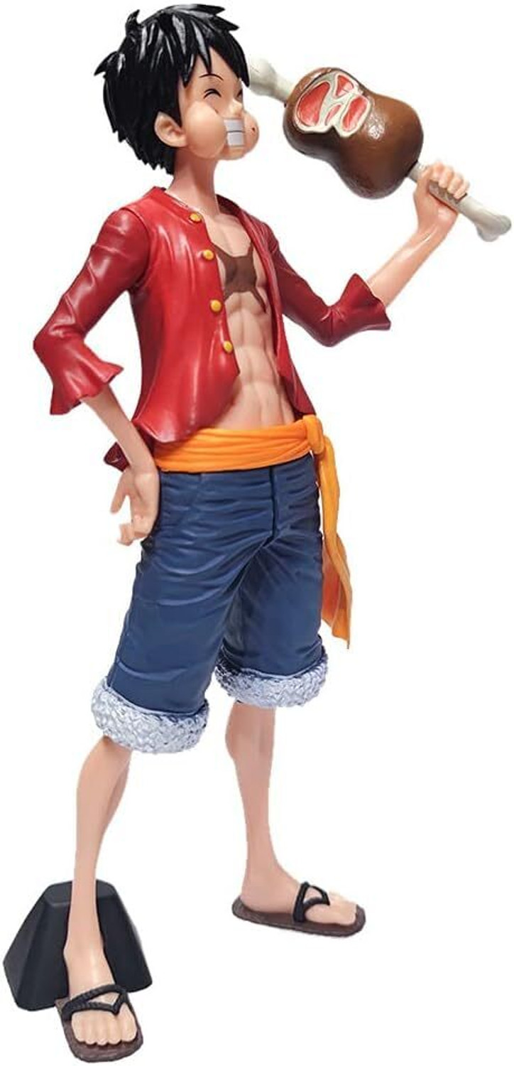 Image of cktech Ck Anime Hungry Luffy Action Figure Toy Collectible Figurine Anime for Kids
