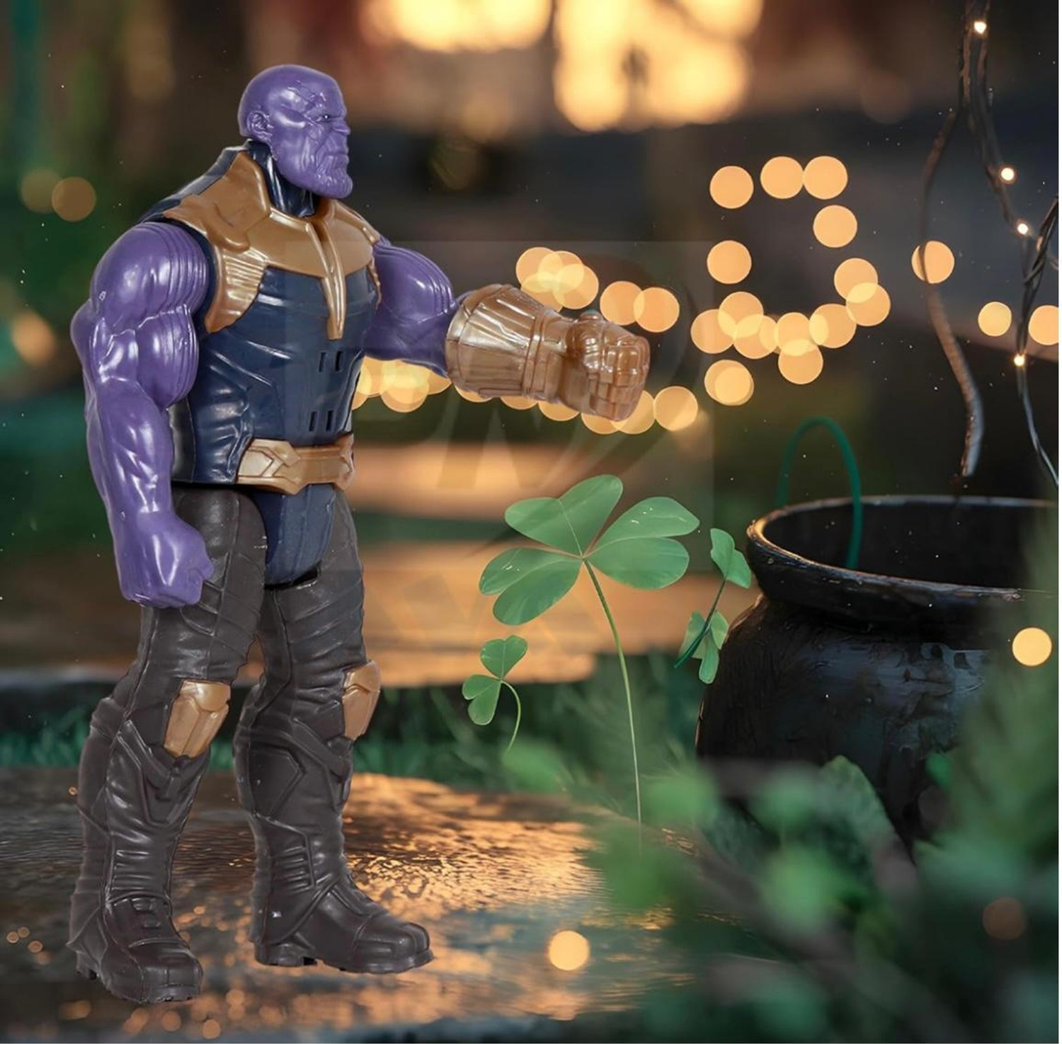 Image of PN AVAN Thanos Action Figure Toys For Kids - Superhero With Light and Sound