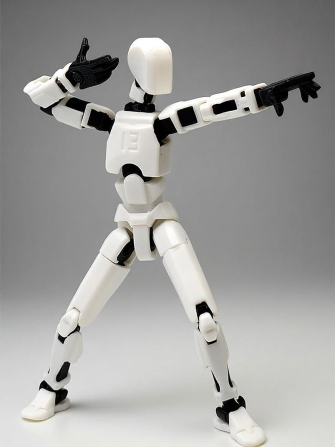 Image of dribblr Dummy 13 Action Figure Robot | Build It Yourself Toy | 3D Printed (5.5inches)