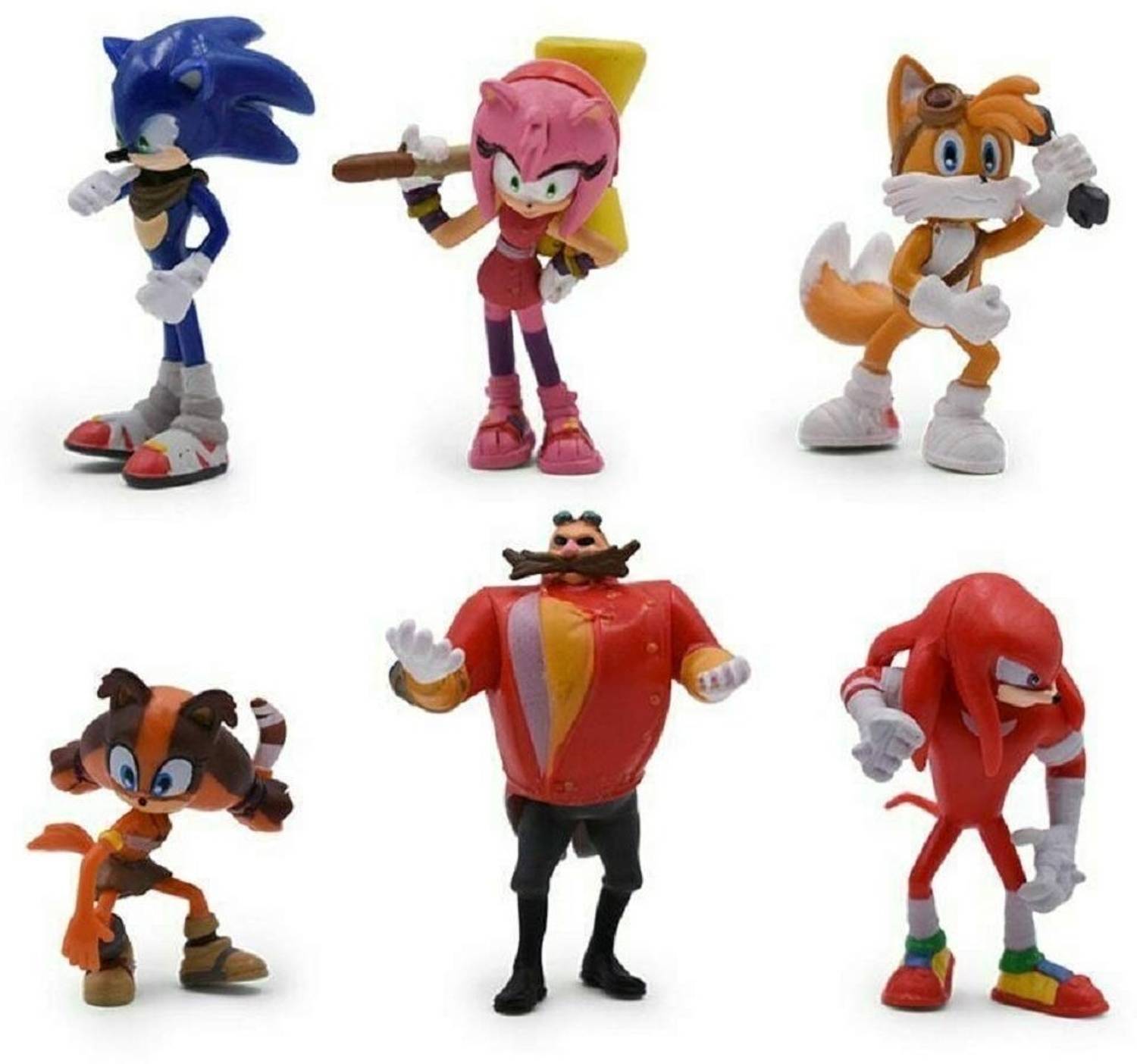 ゲームキャラクター SONIC ADVENTURE collectible Figure HappyBive Toy Store Collectible Toys for Children (Sonic Adventure