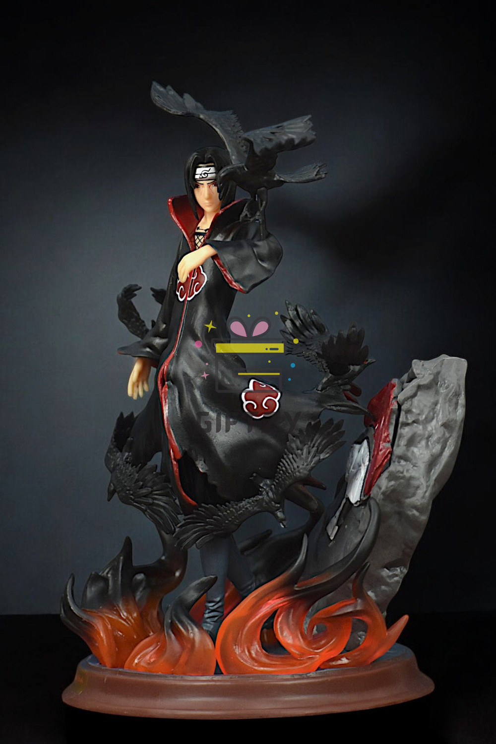 Image of Giftzy Naruto Itachi Uchiha With 2 Heads Anime Collectible Action Fugure